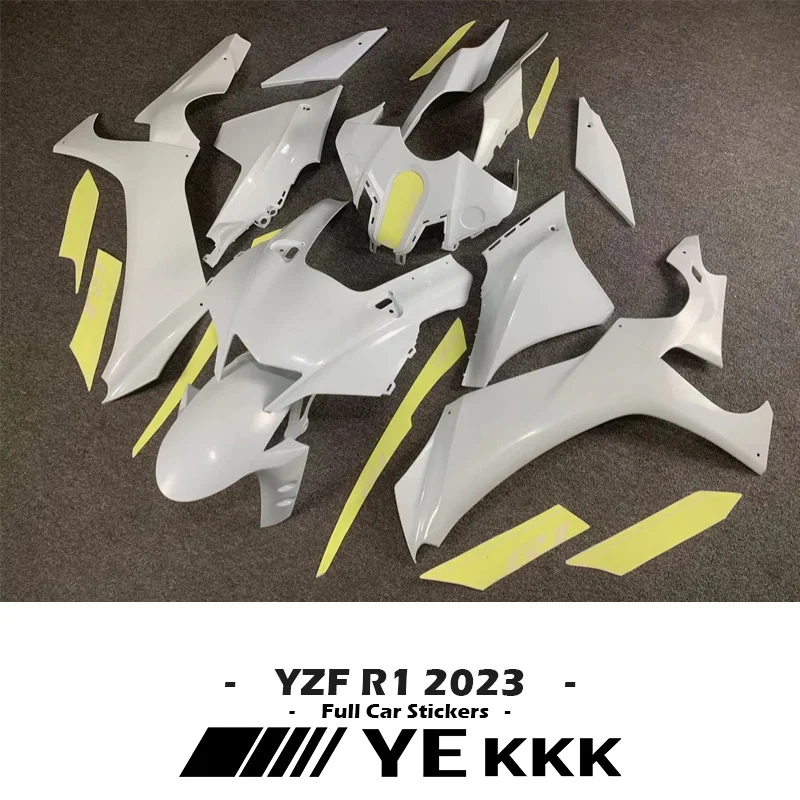 New R1 2023 For YAMAHA YZF-R1 YZF-R1M YZF-R1S 20-23 2023 New Full Car Sticker Decal Custom Line Version