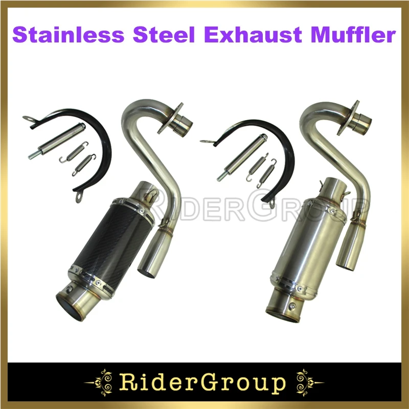 Stainless Steel Exhaust Muffler For Honda Z50, Monkey Bike, Mini Trail 50 & ATC70
