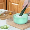 Household Manual Silk Cleaner Multifunctional Vegetable Slicer Silk Drain Slicer Kitchen Utensil 7in1 Practical Kitchen Tool New 6