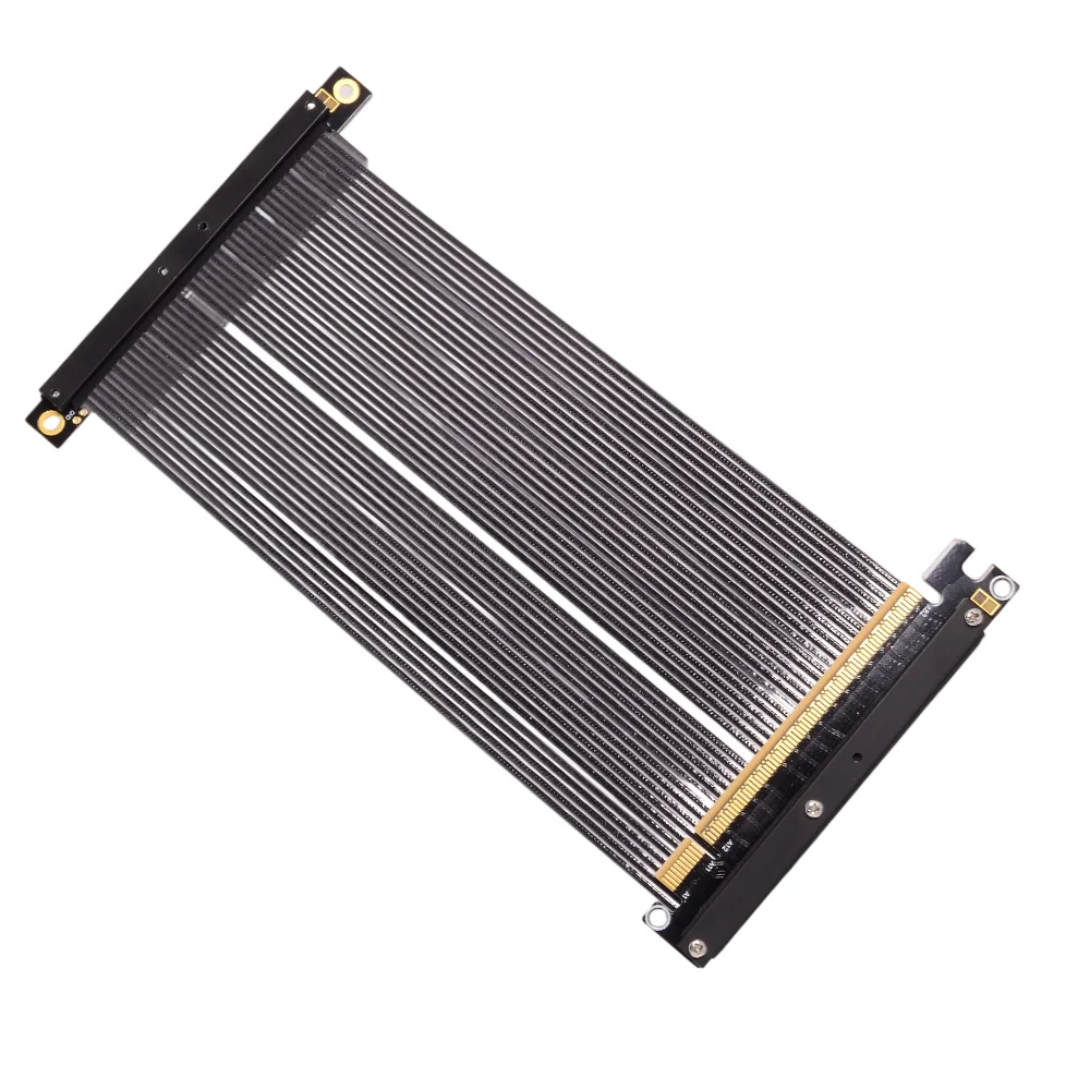 ADT-Link PCIe 5.0 x16 더블 리버스 그래픽 카드 라이저 어댑터 고속 무손실 초박형 은도금 연장 케이블