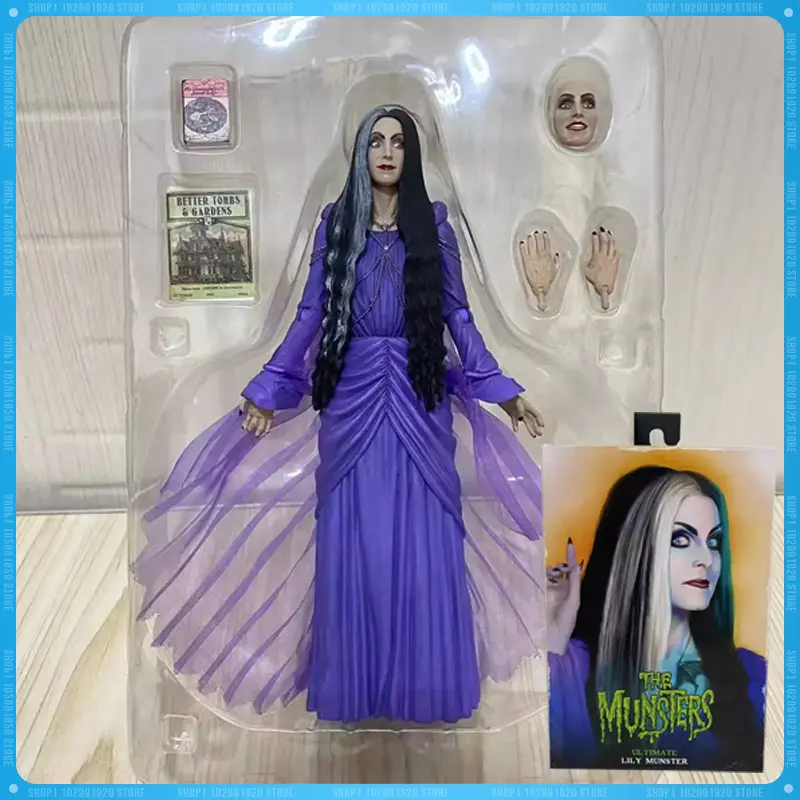 

Neca 56094 Anime Figures Lily Figurine The Munsters Action Figures Model Statue Collection Decoration Kids Toys Gift 7inch