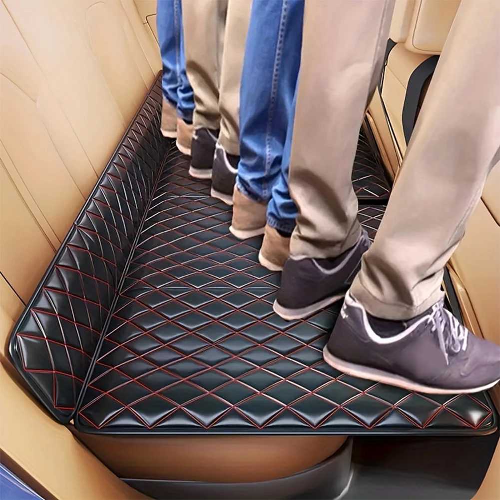 Bed Car Mattress Folding Of Rear Car Sleeping Mats Extender Back Seat Cushion Portable Car Camping Mattress for Sedan SUV Truck