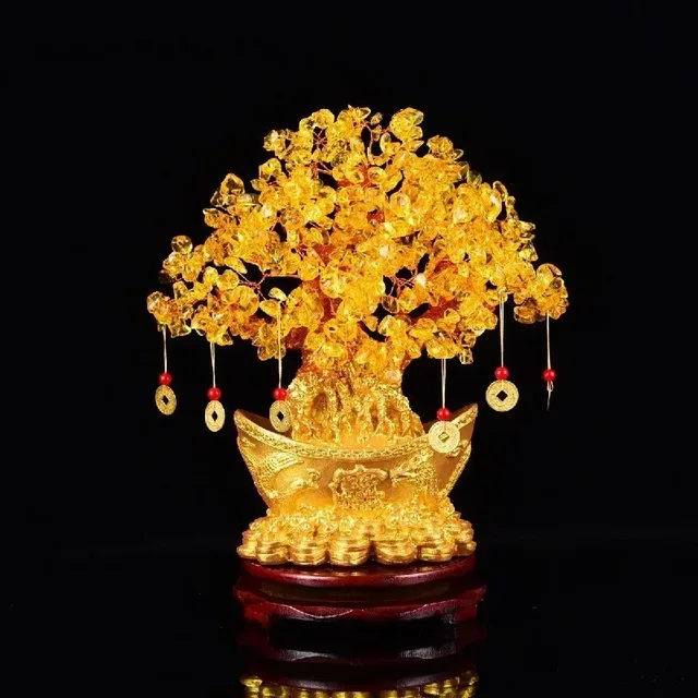 Citrine Money Tree Feng Shui Wealth - Image 3