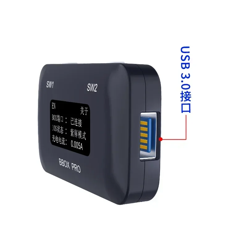 JC B-BOX Pro DFU Box MJ iRepair P10 DCSD IOS A7-A11용 iPhone 및 iPad용 키 보라색 모드 NAND Syscfg 데이터 읽기 쓰기 수정