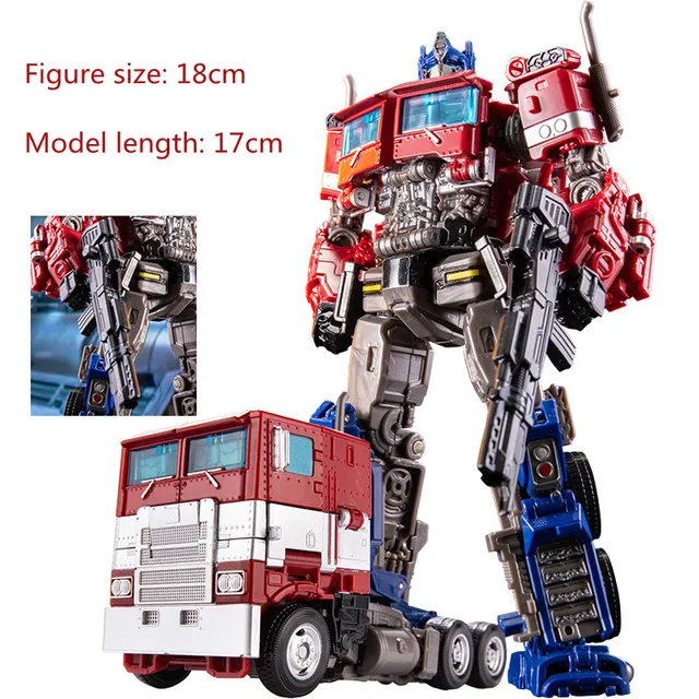 Transformation Toys Robot Car Alloy Plastic YS04A Optimu Prim Action Figure Anime Movie Series Children Birthday Gift 2