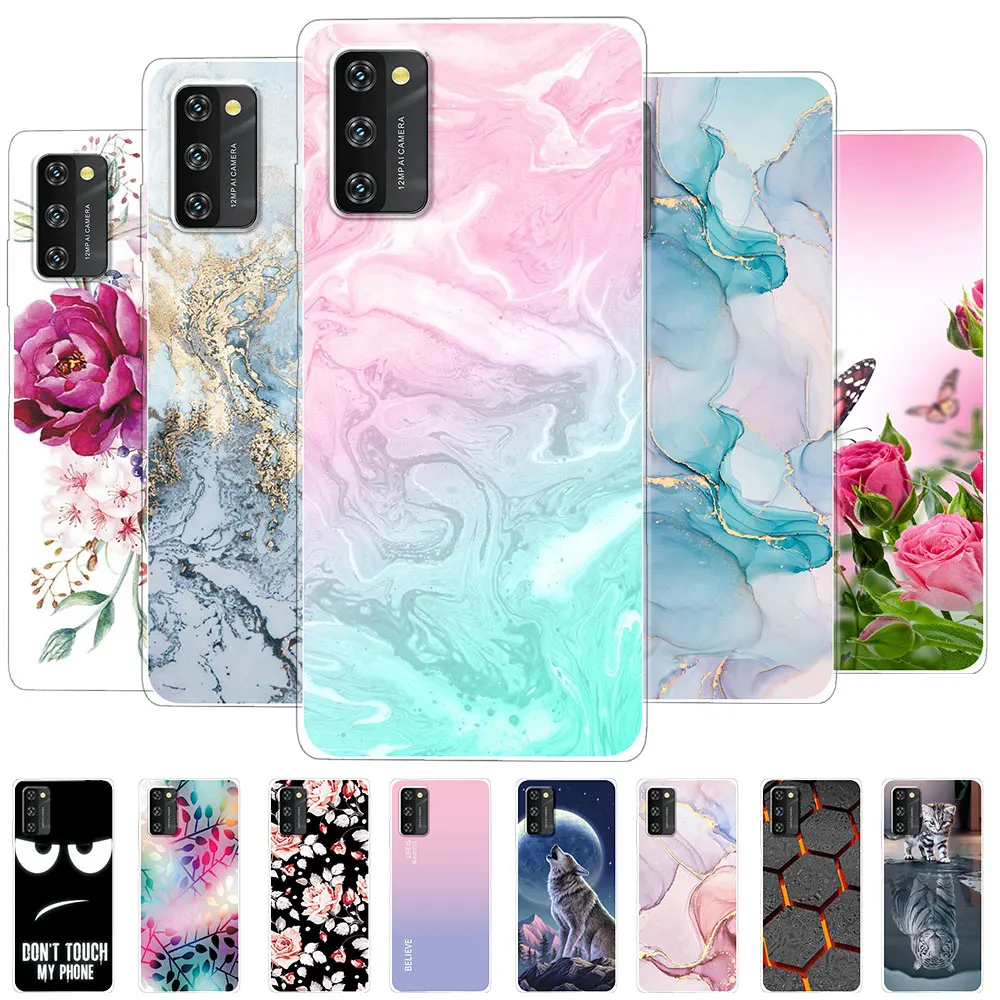 Custodia Per Blackview A100 Cover Per Blackview A100 Fundas Cute Clear Soft Silicone Phone Back Coque Per Blackviewa100 Case Bumper