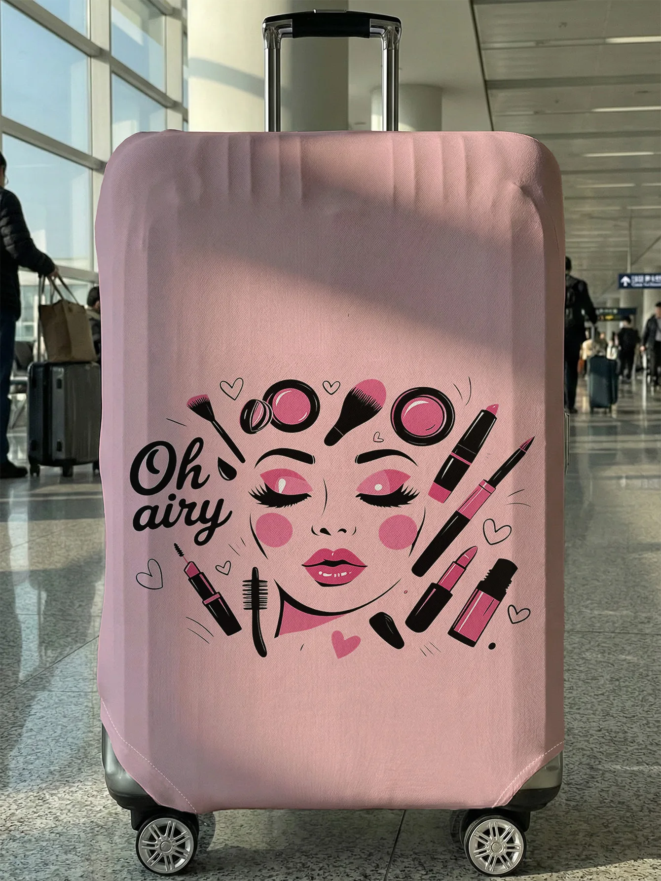 뷰티걸 수하물 보호 커버, 18-32인치 수하물 커버, 수하물 손잡이 장갑, 여행용..