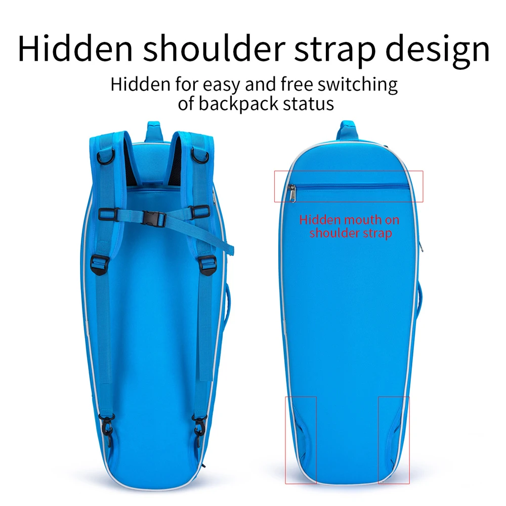 Designer-Tennistasche mit Platz für 6 Schläger