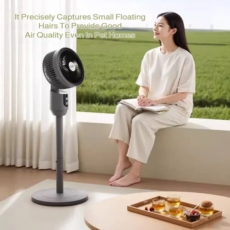 المنزلية منخفضة الضوضاء مروحة ذكية ثلاث سرعات تعدي...