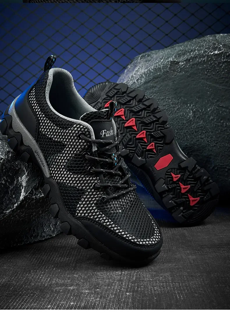 

Large size mountain climbing outdoor leisure net shoes 38-48