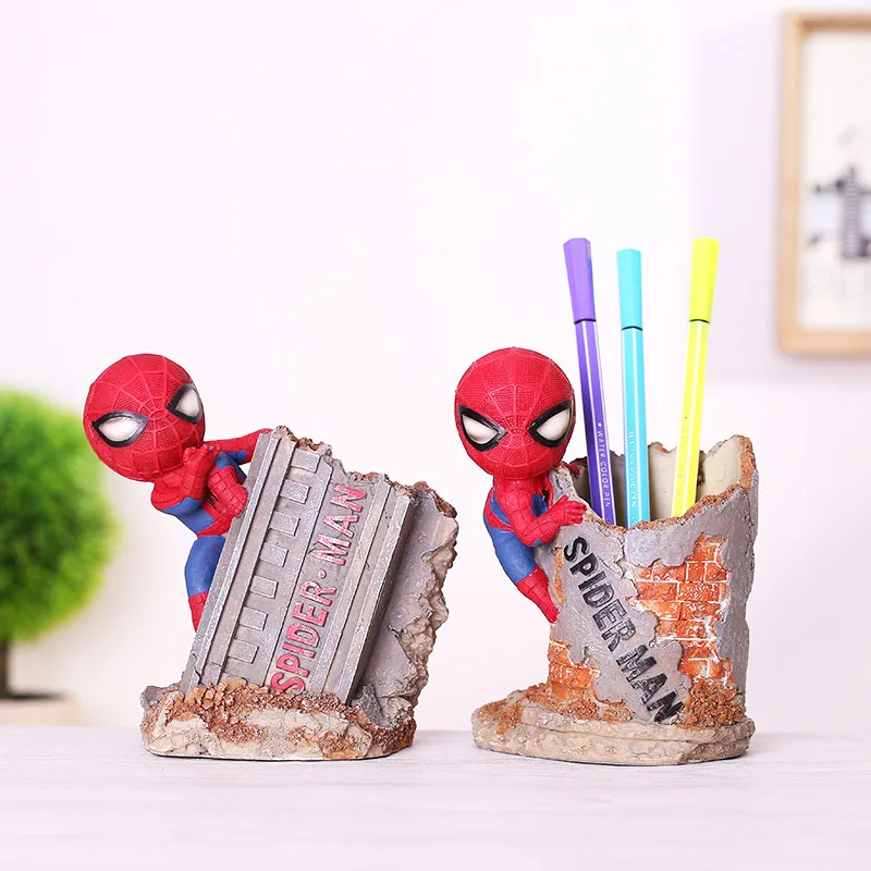 

Extraordinary Warrior Pen Holder, Creative Animation Peripheral, Handwork Small Ornaments, Children's Desk Decorations, Gift