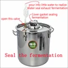 Household 20L Wine Distiller Brewing Machine Stainless Steel Alcohol Vodka Liquor Distiller Pot/ Boilers Equipment 4
