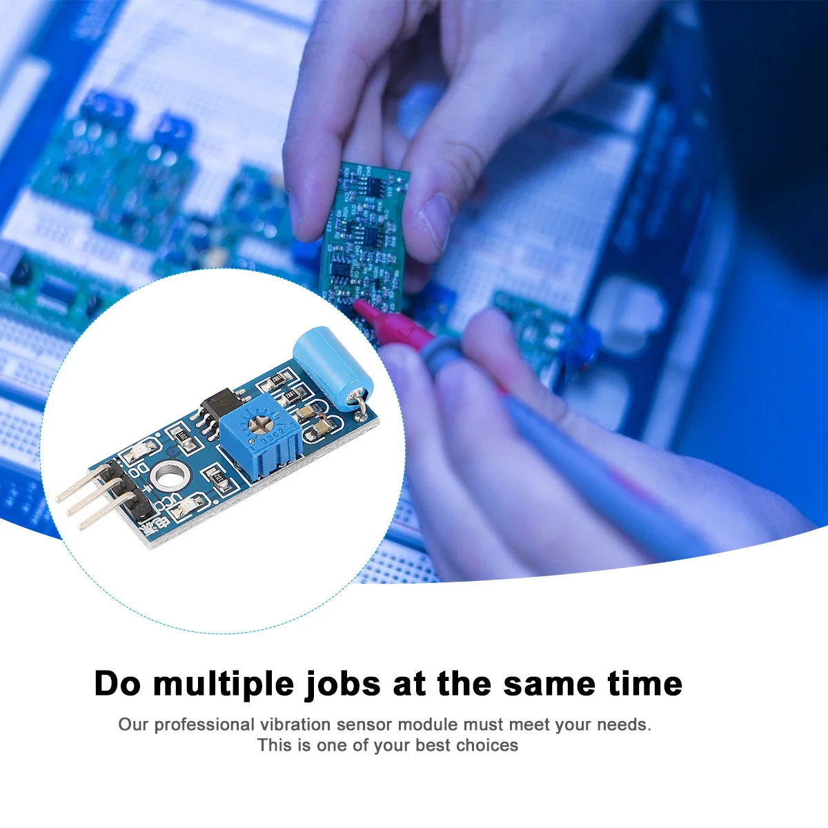 Рисунок 3 - нормально закрытый модуль датчика вибрации