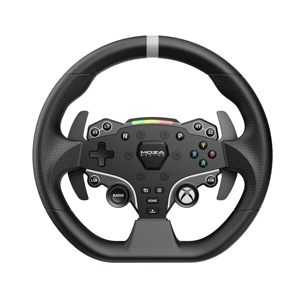 Racing Steering Wheel MOZA R3 With ESX Wheel Pedals