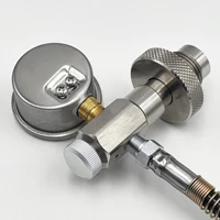 New HPA DIN Dive Cylinder Decanting Equalising Refill Filling Station Pressure Gauge Dual 232 and 300Bar Tank Bottle - Image 2