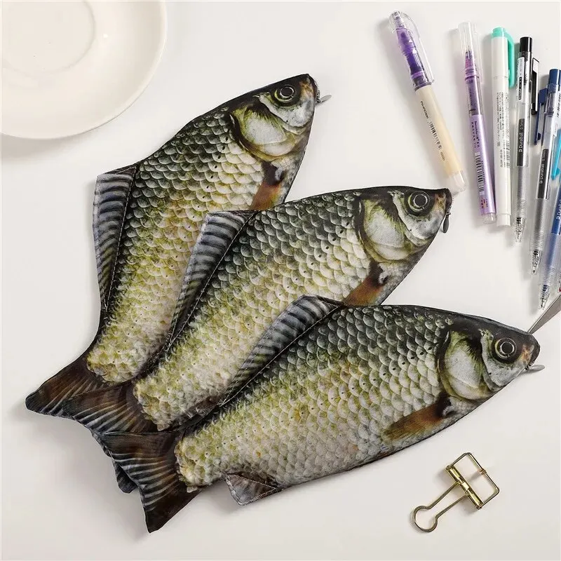 Creative Pen Bag Simulated Fish