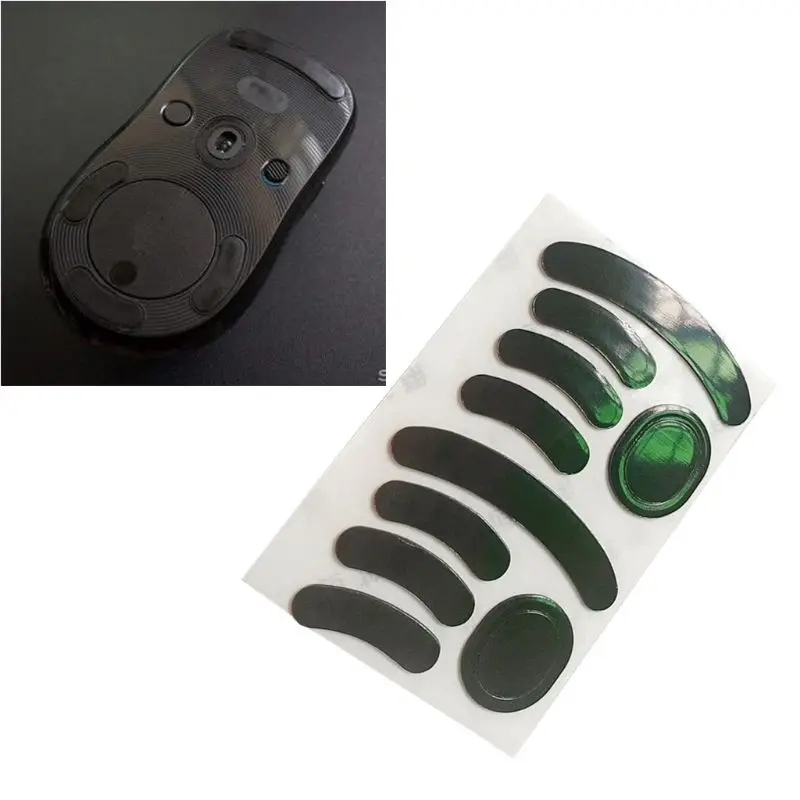2 Sets Replacement 0.6mm Mouse Feet Skates Mouse Pads For Logitech G Pro Wireless Skates mouse skates