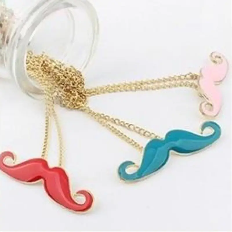 2026 Fashion Wholesale Vintage Exquisite Long Mustache Necklace Female Design Necklace Women Pendant Necklace - 4