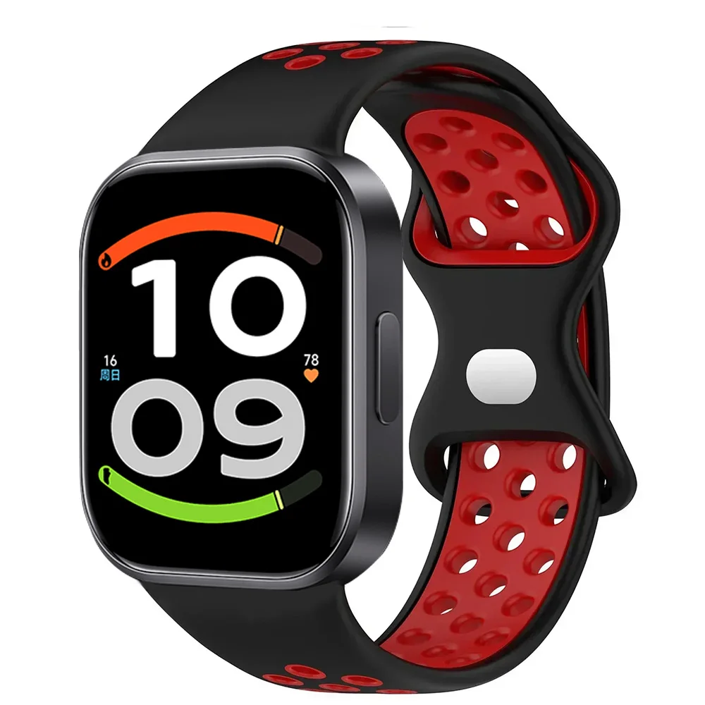Two-Tone Breathable Silicone Strap - Replaceable Band