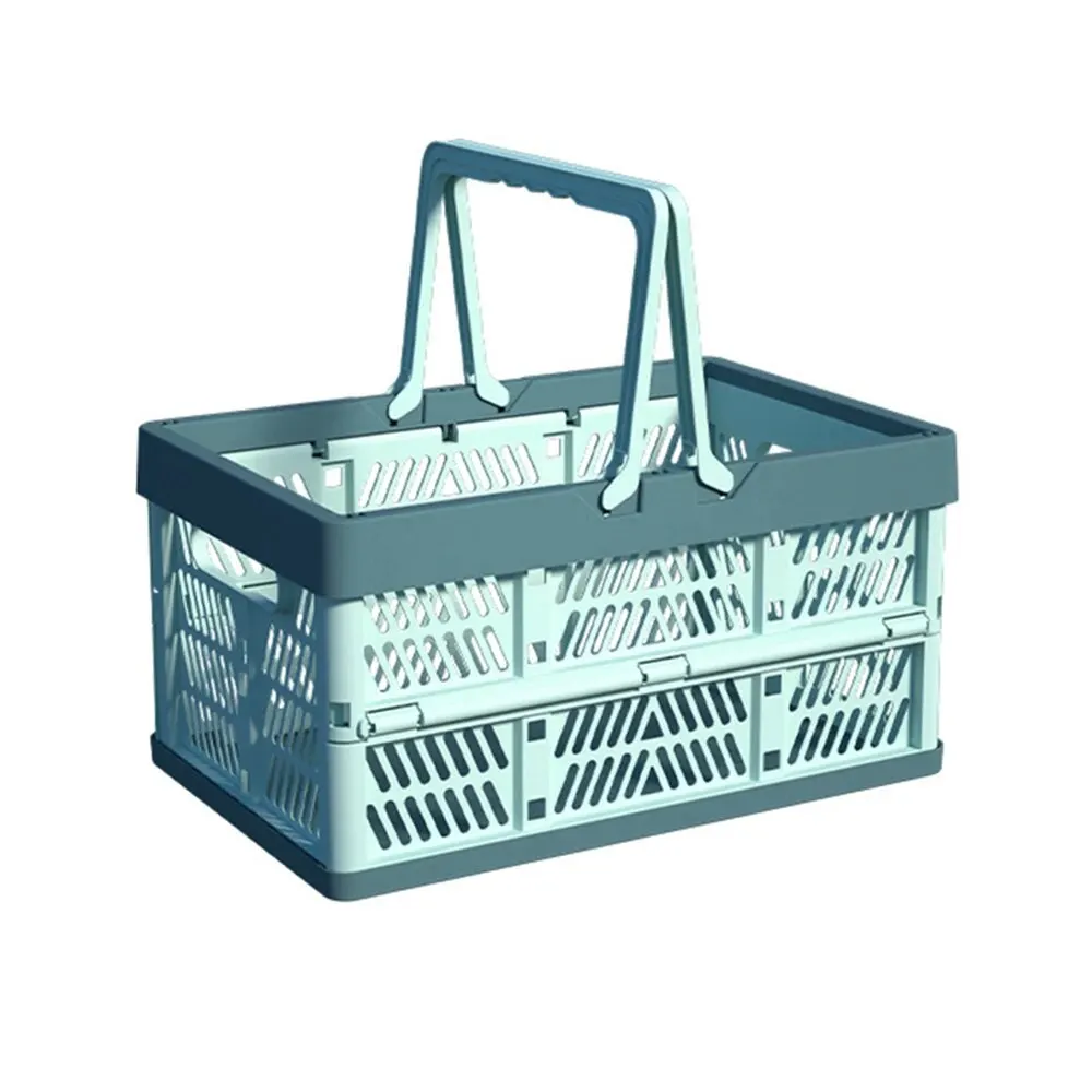 Collapsible Portable Storage Basket for Fruits, Vegetables, and Sundries