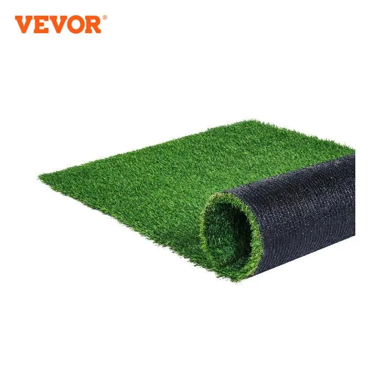 VEVOR Artifical Grass Rug Green Turf 1.38/1.57" Fake Door Mat Outdoor Patio Lawn Decoration Easy to Clean with Drainage Holes