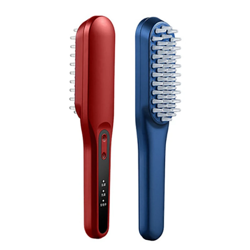 

2022 Portable Hair Growth Introduces Anti Hair Loss Massage Therapy Infrared LED Light Function Electric Hair Growth Comb