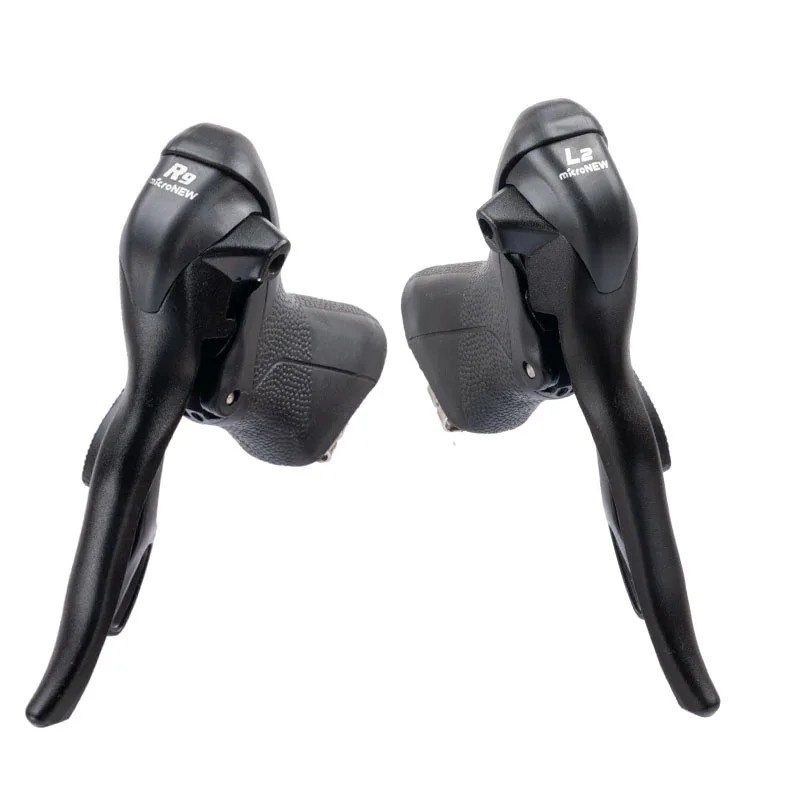 Micronew R9 Road Drop Bar Shifter Road Bike Shifters Double 9 speeds