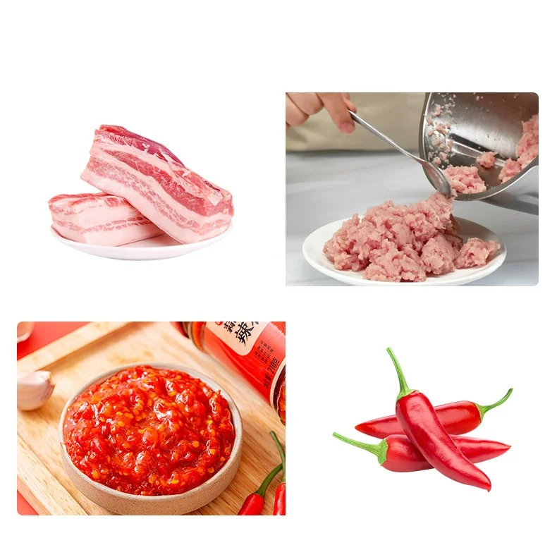 Home Kitchen Multifunctional Mixer 3l Electric Food Processor Chopper 3 Speeds Blender Meat Grinder Mincer Kitchen Appliances 5