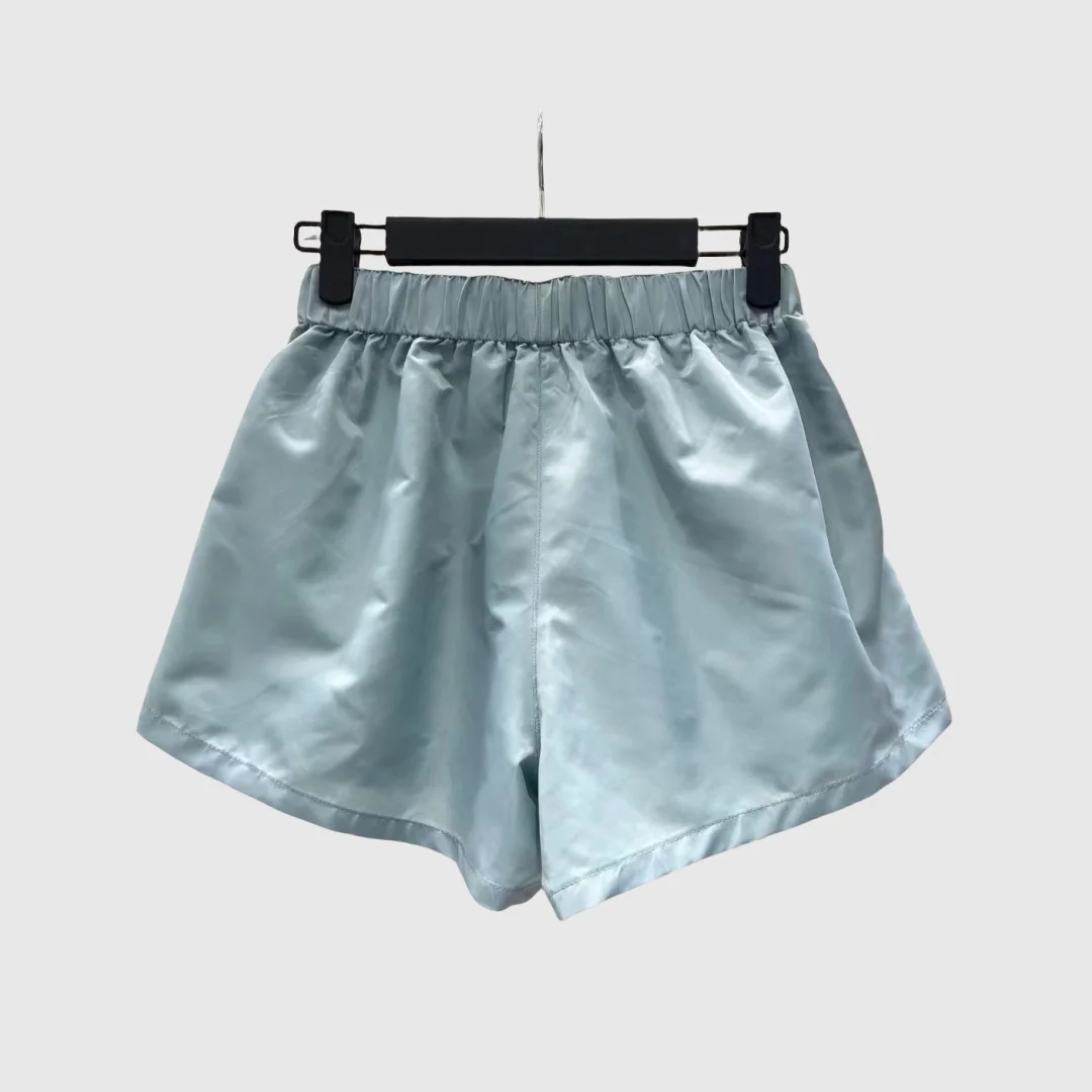 

Early spring new women's recycled nylon shorts