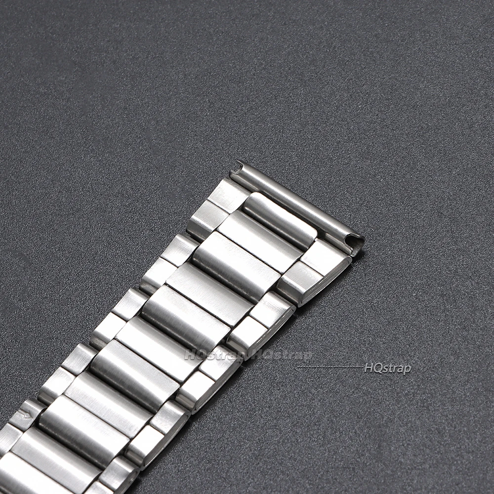 Sleek Stainless Steel Universal Watch Band Bracelet