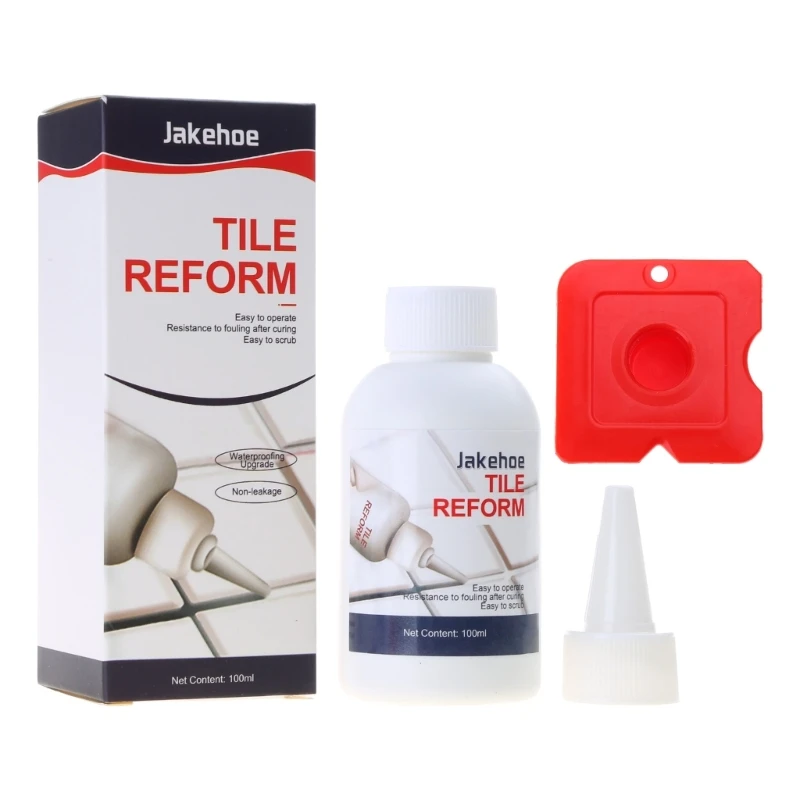 Tile Gaps Fixers Water resistant Adhesive High temperature Resistance Fixes Cracks in Bathrooms Kitchens Living Rooms