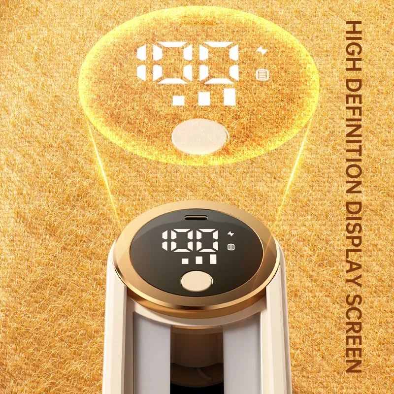 Lint Remover for Clothing Portable Electric Fuzz Pellet Remover LED Display Rechargeable for Clothes Fabric Shaver Fluff Remover