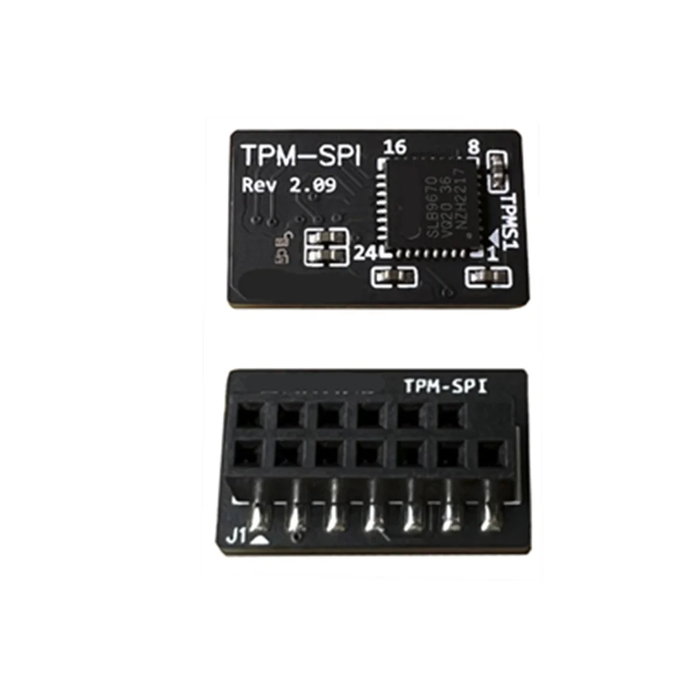 TPM-SPI 2.0 Module Security For ASROCK ASRock Pack SPI Motherboard 14-1 PIN