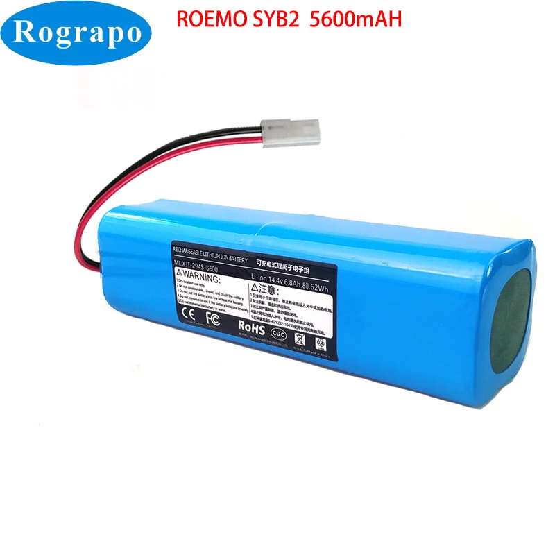Bateria de Aspirador Robótico 14.8v 6800mah Inr18650 M264s2p 4in 662 Limpador Robótico Novo - Image 6