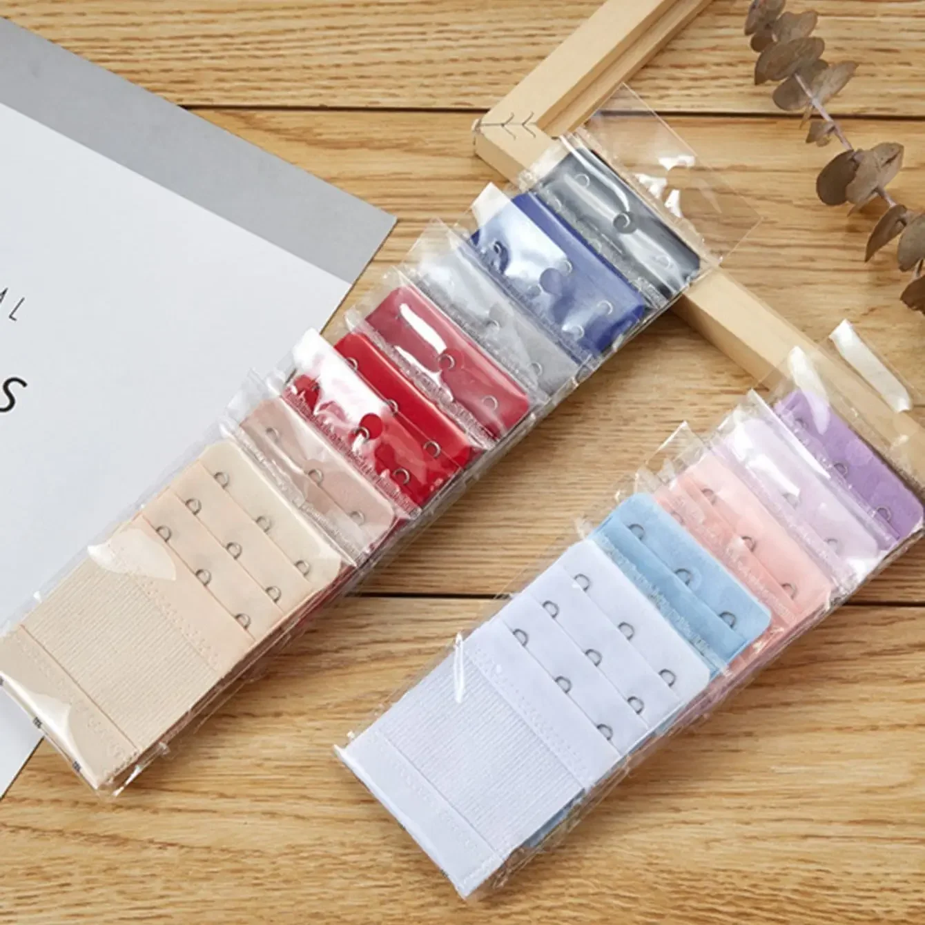 1Pc Bra Extenders Strap Extension 3 Hooks 3 Rows Underwear Adjustment Button Womens Accessoires