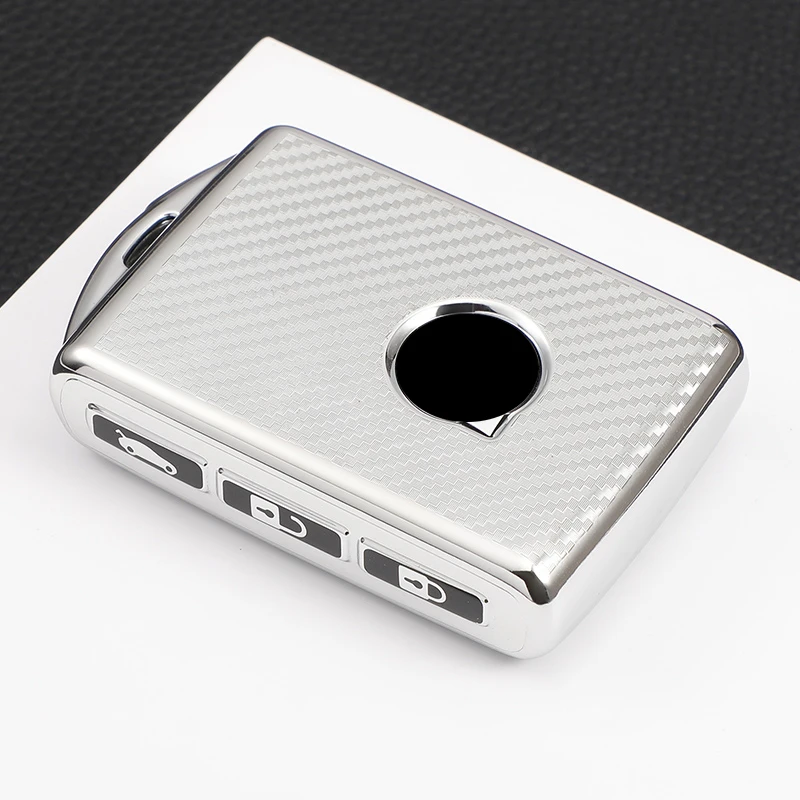 Capa Para Chave De Carro Em Couro VOLVO XC60 XC40 XC90 S90 V60 S60 V90 S60l C40 Ex40 Ex90 2019 2020 2021 2022 2023 Acess%c3%b3rios I.1160032002