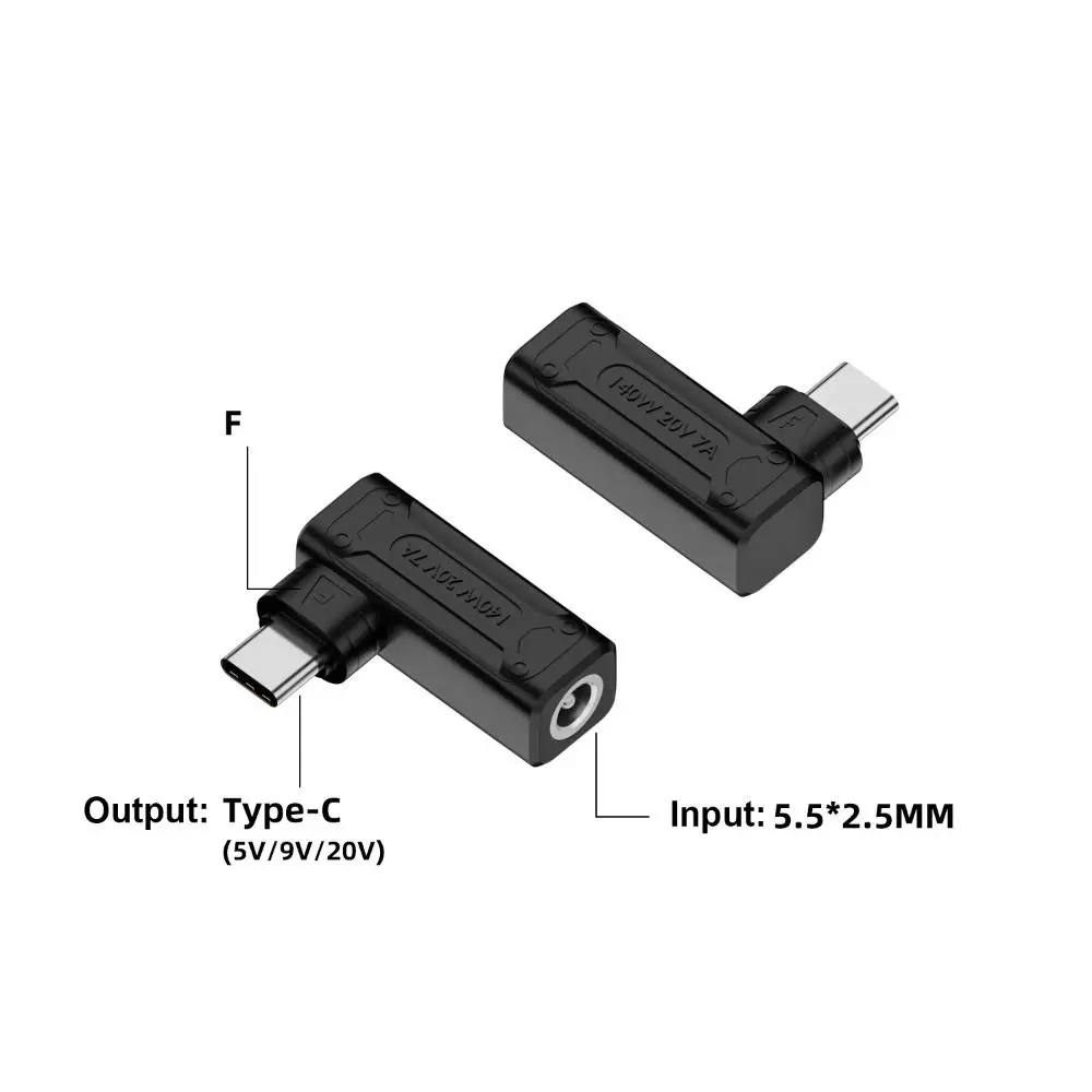 DC to Type C Converter - 140W Portable PD Adapter, Fast Charge