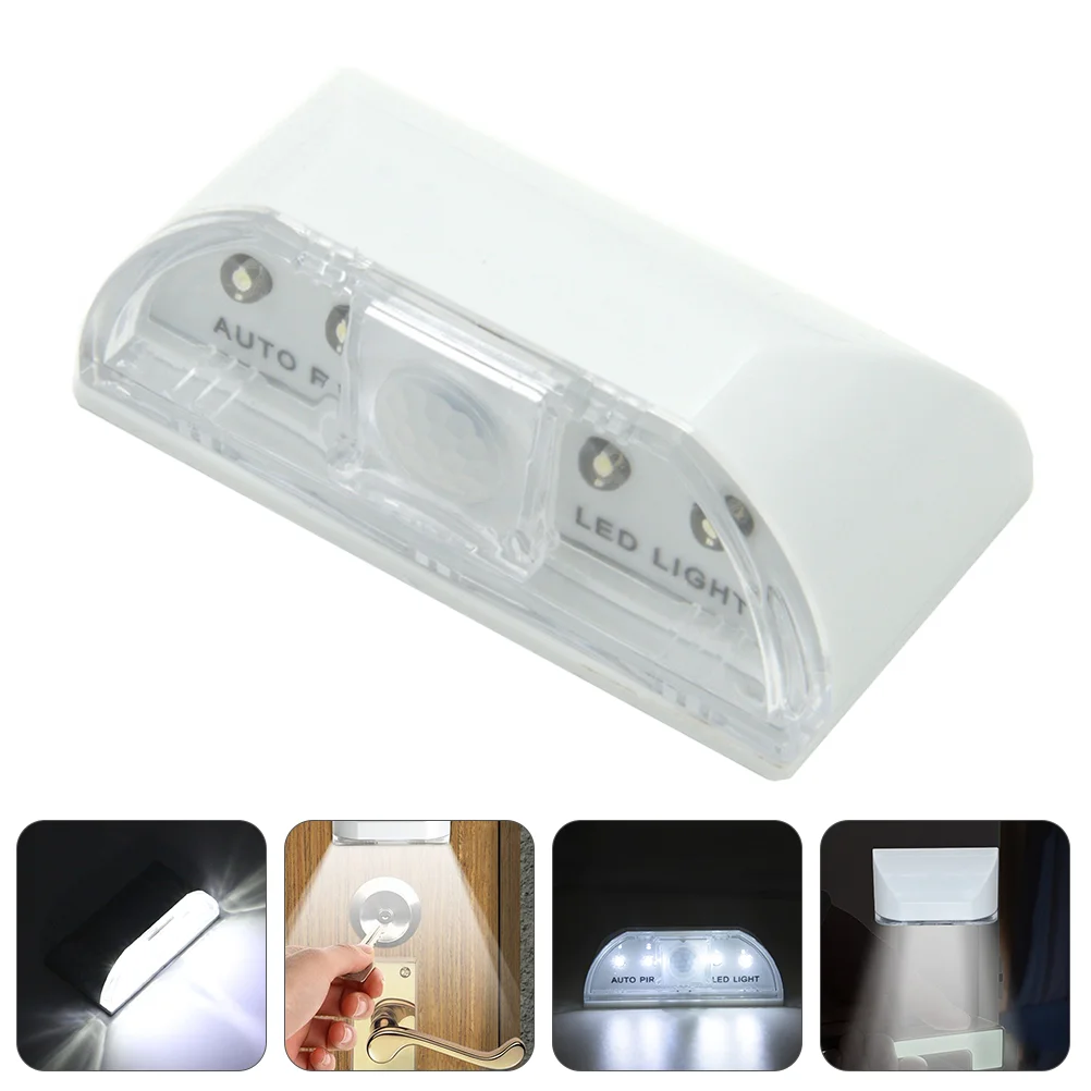 Induction Light Door Lock Home Keyhole Lamp LED Intelligent Abs Sensor Motion Night for Stairway