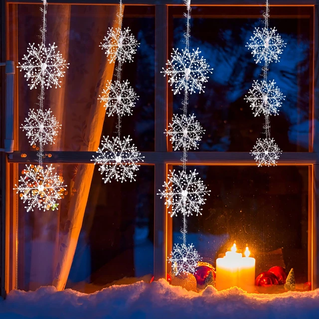 Snowflake Window Garlands