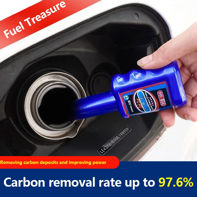 1PC 60ML Car Fuel Cleaner System Car Fuels Treasure Auto Fuel System Cleaning Injector Cleaner DIY Accessories