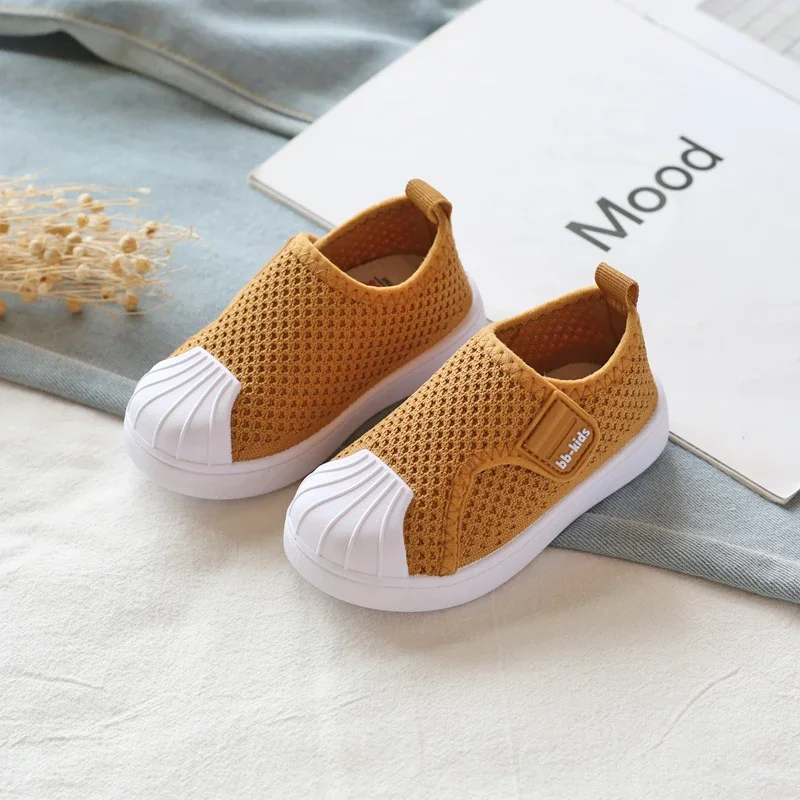 Baby Girls Boys Casual Shoes Spring Autumn Infant Toddler Shoes Comfortable Non-slip Soft Bottom Children Sneakers Kids