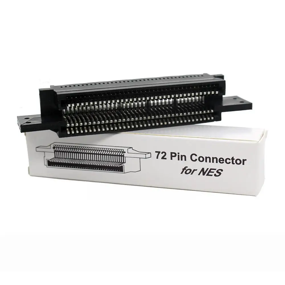 Adattatore Connettore A 72 Pin Per Nintendo Nes Game Parte Di Ricambio Connettore A 72 Pin Per Connettore Nes Pin Slot Socke B1M3