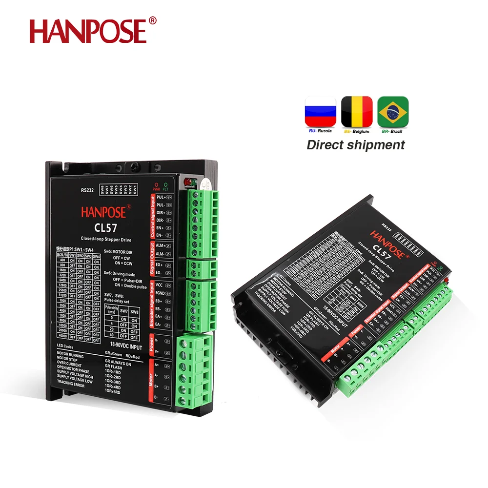 NEMA17 NEMA23 CNC 컨트롤러 드라이버용 CL57 폐쇄 루프 스텝 서보 드라이버 3D 프린터용 하이브리드 서보 모터