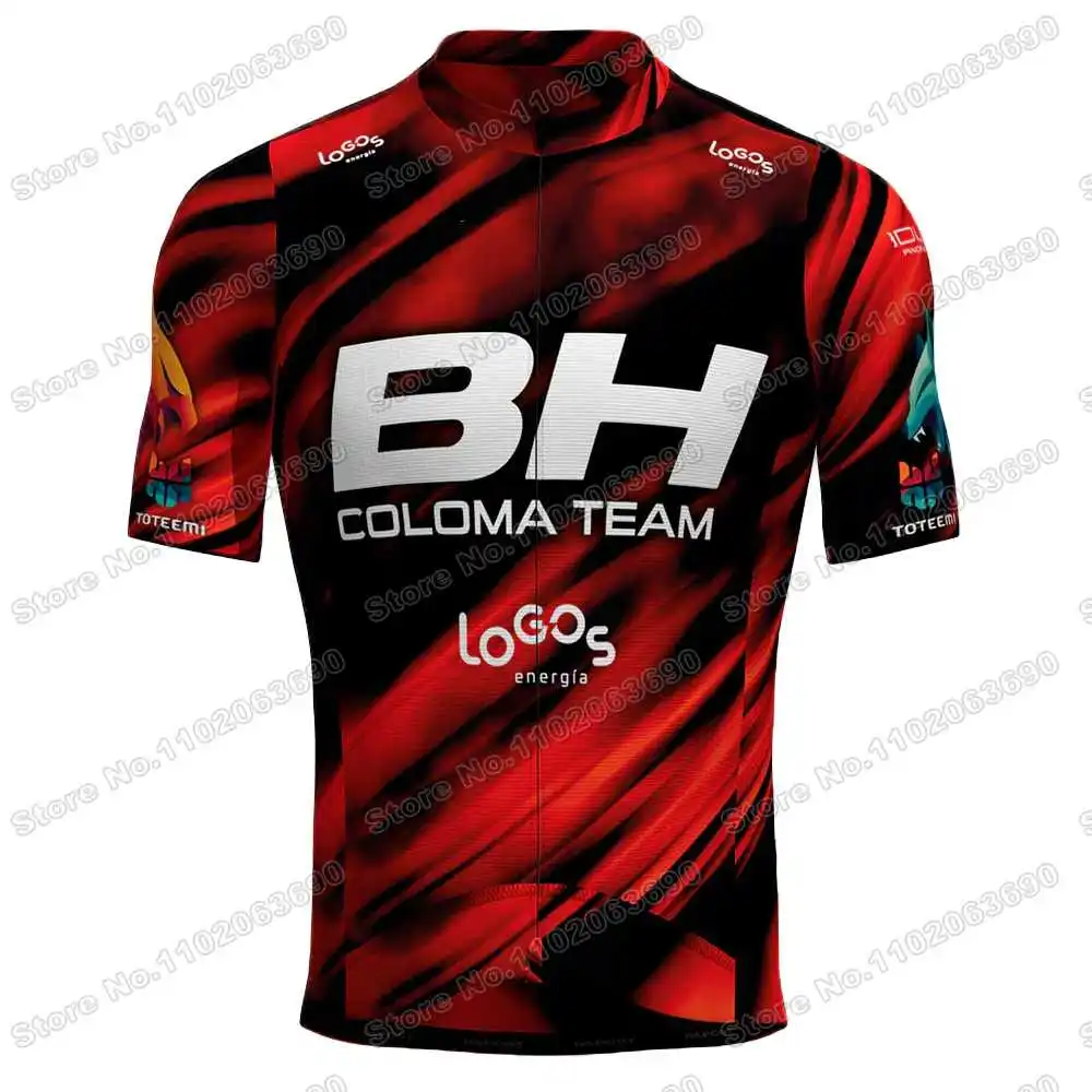 BH Coloma Team Cycling Jersey Short Sleeve Men Cycling Clothing Summer Road Bike Shirt Bicycle Tops MTB Uniform