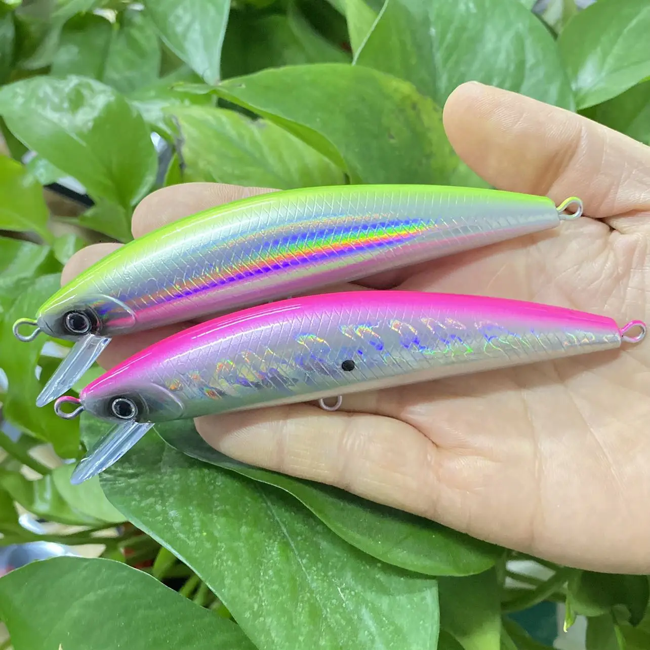 

New 120mm 40g Heavy Minnow Sinking Fishing Big Minnow Saltwater Bass Wobblers Fishing Bait Pesca Isca Fishing Tackle Minnow 9069