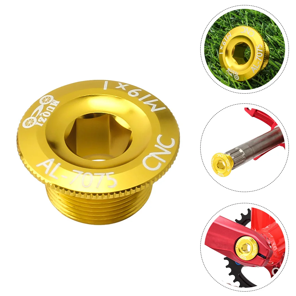 

2Pcs Screws for Road Cycling Crank Arm Fixing Bolts Bike Crank Cover Screws