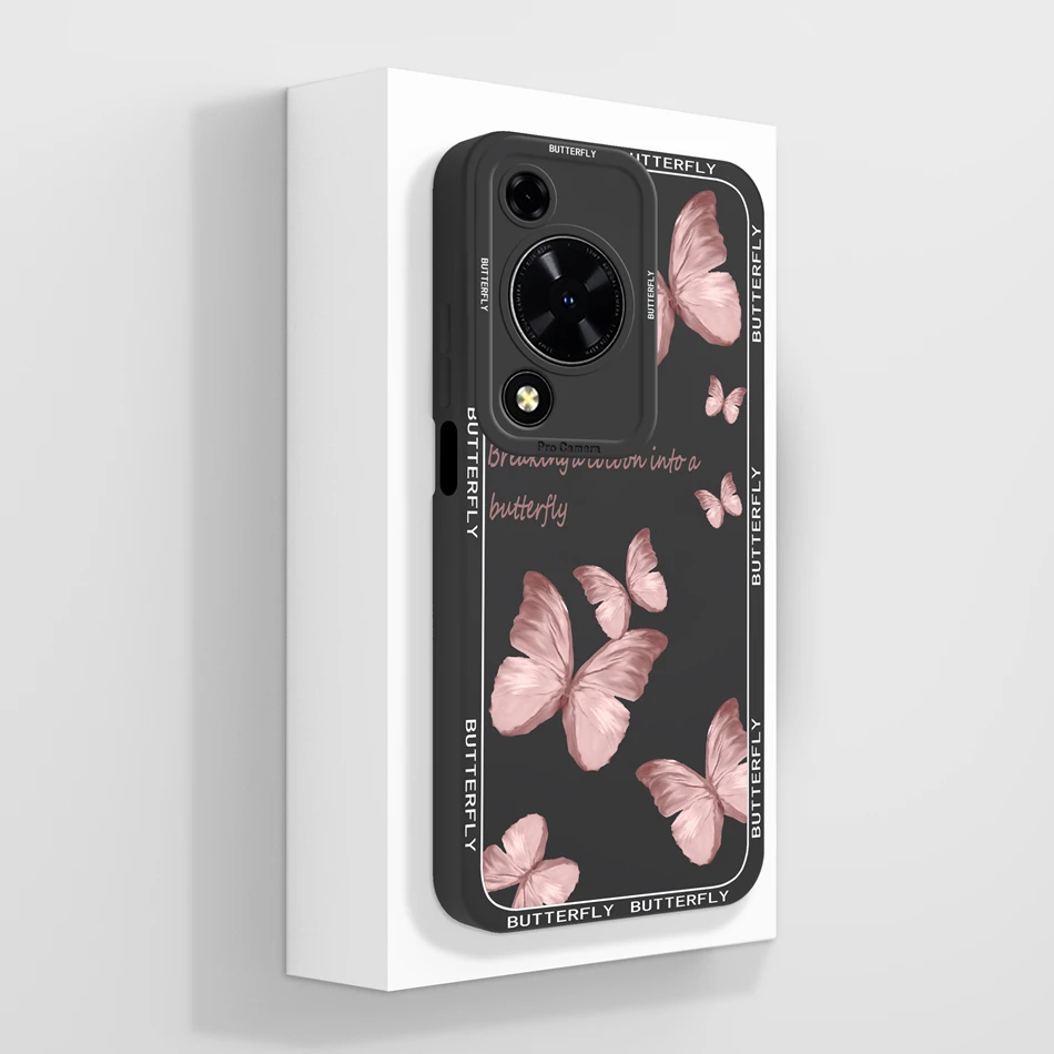 Cute Design Phone Case with Camera Protector, Soft Liquid Silicone Protective Bumper