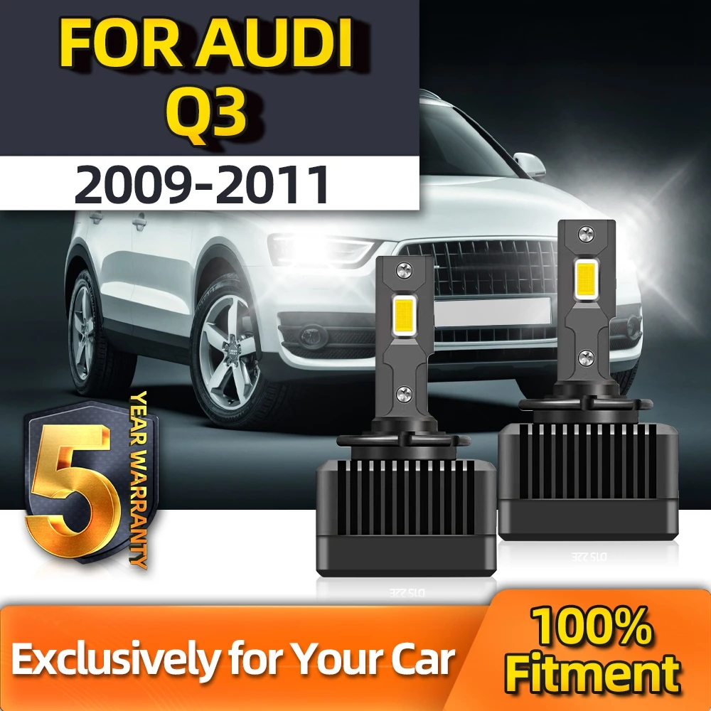 

Фонарь автомобильный, 110 Вт, 6000 лм, 2009 к, для Audi Q3 2010 2011