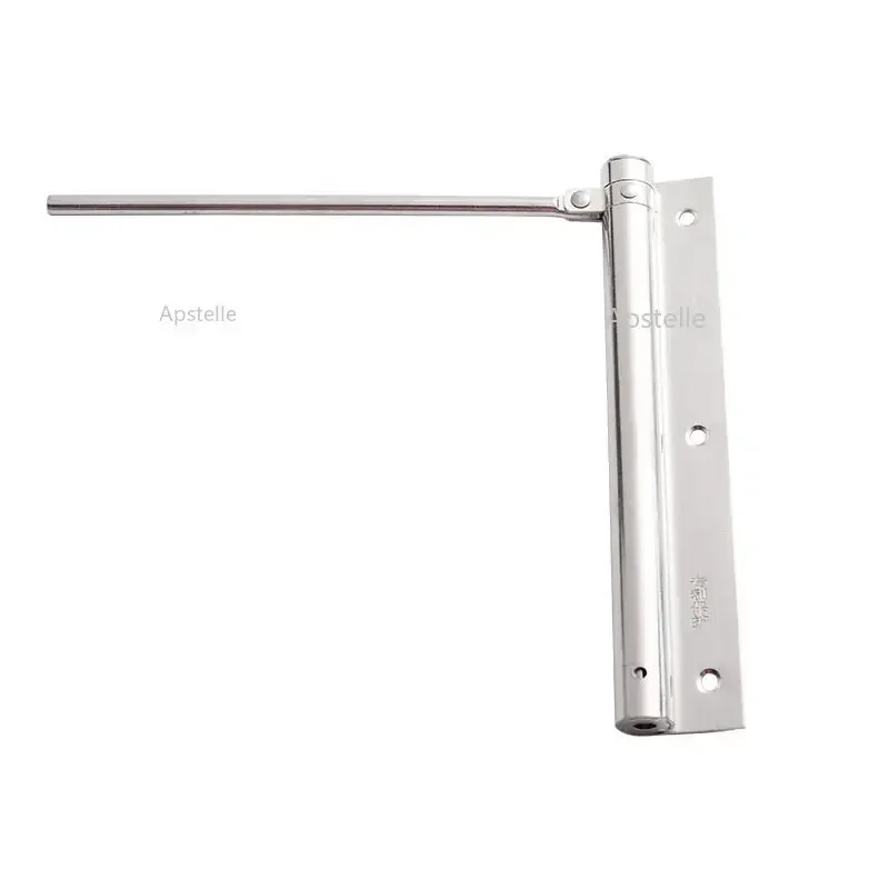Door Closer Stainless Steel Simple Adjustable Wooden Door Metal Toilet Self Closer Automatic