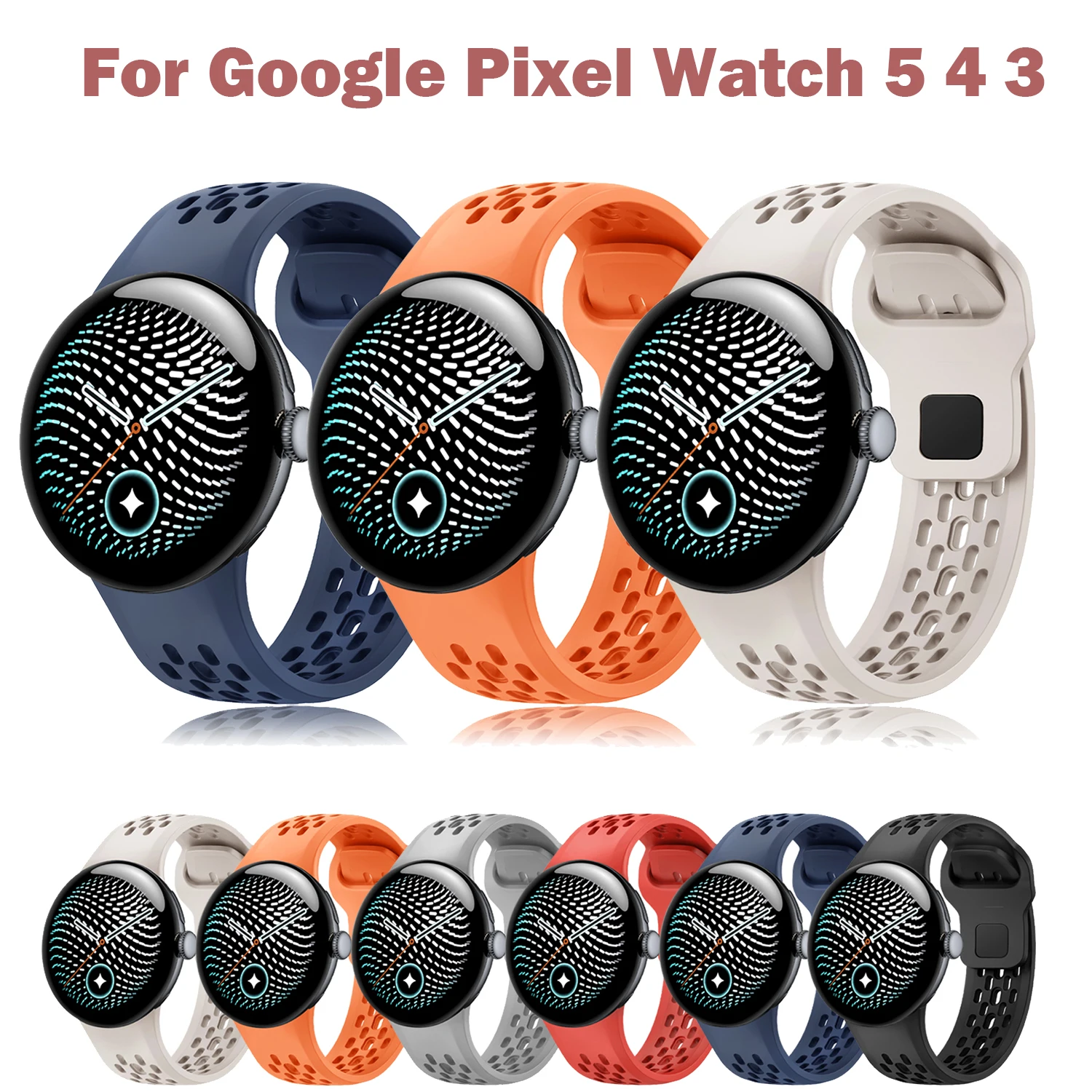 Breathable Silicone Sports Wristband
